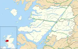 Morar is located in Lochaber