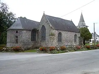 The parish church in Locmalo