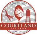 Official logo of Courtland, Alabama