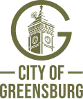 Official logo of Greensburg, Indiana