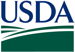 Logo of the United States Department of Agriculture
