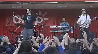 Los Tetas performing live in 2011