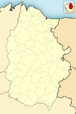 Baleira is located in Province of Lugo