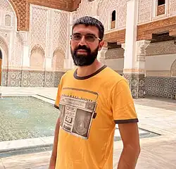 Barragán at Ben Youssef Madrasa in 2023