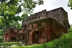 Opposite side of the gate