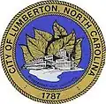 Official seal of Lumberton, North Carolina