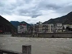 Luqiao, Luding, on the Dadu River