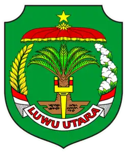 Coat of arms of North Luwu Regency