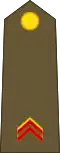 Caporal de première classe (Luxembourg Army)[12]
