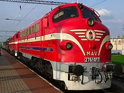 Hungarian NOHAB M61 (MÁV M61 017)