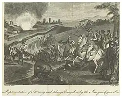 Storming and taking of Bangalore by the Marquis Cornwallis[9]