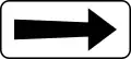 85.02 Indicates the direction to follow, and where applicable the distance, to reach the service indicated by the sign