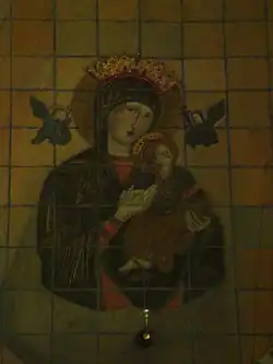 Icon of the parish patroness (main altar)