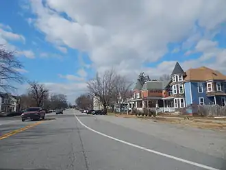 Downtown Ridgely in March&nbsp;2015.
