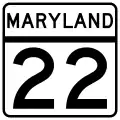 MD Route 22.svg