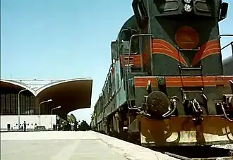 Old picture of Mashhad Railway Station