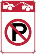 Tow-Away No Parking R26K(CA)