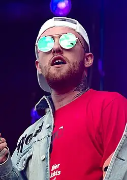 Miller performing in 2017