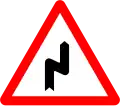 1c)&nbsp;— Curve to the right and then to the left