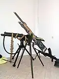 Machine gun of the Greek army