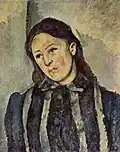 Portrait of Madame Cézanne with Loosened Hair, c.&nbsp;1883&nbsp;–&nbsp;1887, Philadelphia Museum of Art