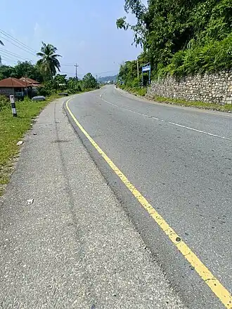Madan Bhandari Highway west of Gaighat Bazar in Teiyuga.jpg