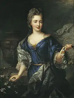 Her older half-sister Marie Anne de Bourbon