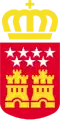 Coat of arms of the Community of Madrid, 1984.