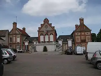 The town hall in Chigny-les-Roses