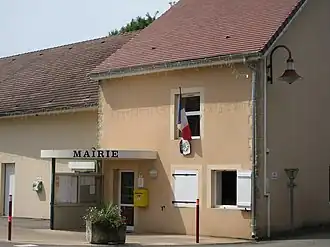 The town hall in Frébuans