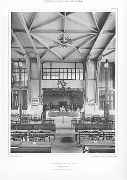 Restaurant of the Maison du Peuple