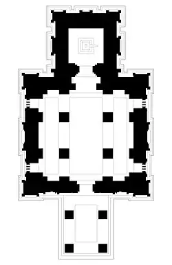 Mallegitti Shivalaya on the top of a rock, best preserved Dravida architecture in Badami