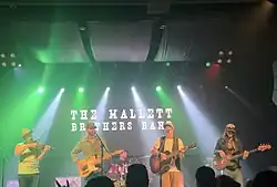 Mallett Brothers Band performing at Putnam Place in Saratoga Springs, New York, on November 8th, 2024.