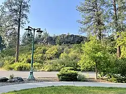 Flag Hill in lower Manito Park