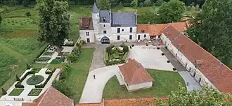 View of the manor of Fermont.