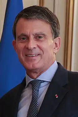 Manuel Valls 2014–2016 (1962-08-13) 13 August 1962 (age 63)