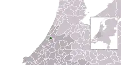 Location of Oegstgeest