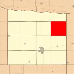 Location in Phelps County