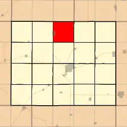 Location in Crawford County