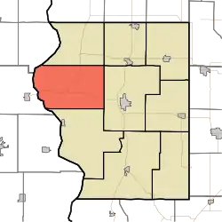 Location in Sullivan County