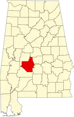 Dallas County map