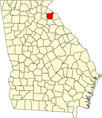 State map highlighting Franklin County