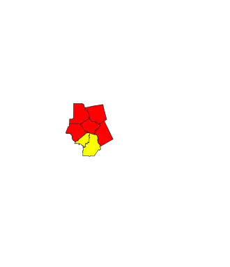 Map of the Macon-Warner Robins-Fort Valley CSA