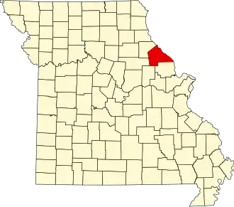 A state map highlighting Pike County in the northeastern part of the state.
