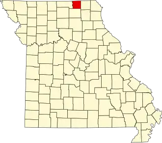 A state map highlighting Schuyler County in the northern part of the state.