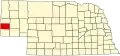 State map highlighting Banner County