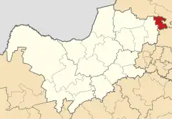 Location in the North West