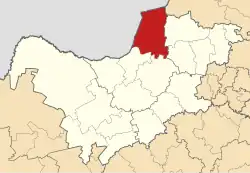Location in the North West