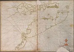 Mapa da ilha do Timor, 1731