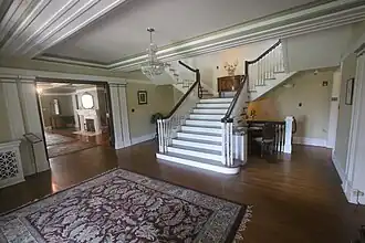 Marland Grand Home Interior - Central Staircase and Living Room